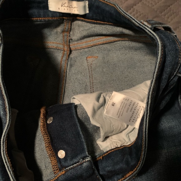 Kan Can Sz 28 high waist 4 button skinny jeans - Picture 5 of 5